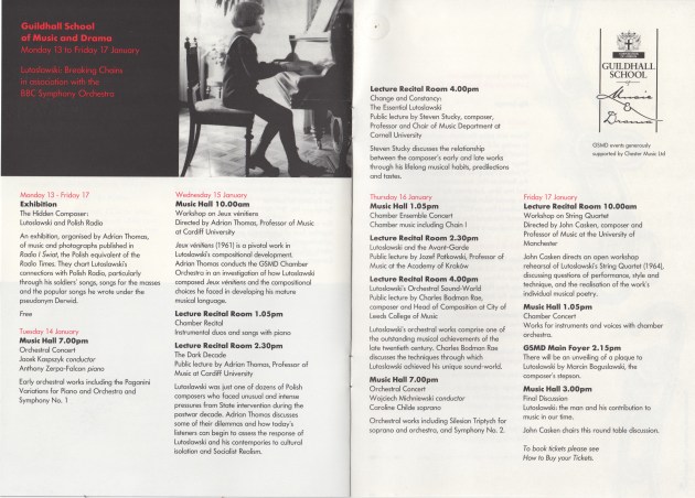 WL Breaking Chains, GSMD 13-17.01.97